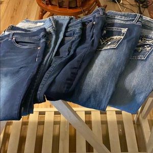 Bundle of women’s size 16 short jeans